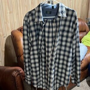 GH bass co mens fleece polo